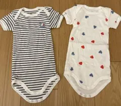 【新品未使用品】プチバトー　肌着　ボディースーツ