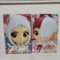 ワンピース　Qposket ヤマト　ウタ　フィギュア 2種セットのサムネイル