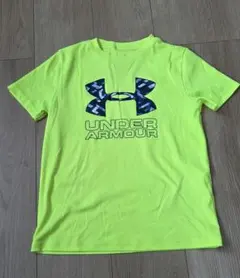 UNDER ARMOUR 蛍光イエロー Tシャツ 140