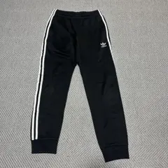 adidas 3本ライン ブラック ジャージパンツ Mサイズ