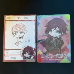 【美品】にじさんじ チップス ローレン・イロアス 手書き 等身 2枚セット