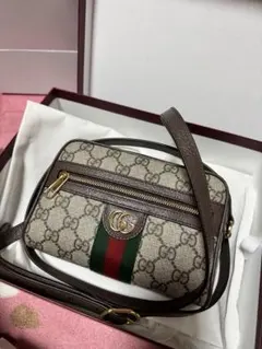 限定品レア 完売品GUCCI オフィディアGGパターン ショルダーバッグ