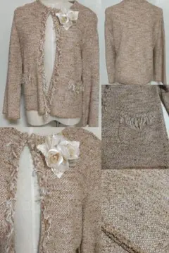 SCAPA スキャパ フォーマル ジャケット Lサイズ レディース 日本製 新品