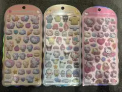 『国内正規品』サンリオ コットンパフィ　シール　3枚セット