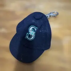 ガチャ　シアトル・マリナーズ 59FIFTY ミニキャップ　キーホルダー