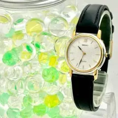 【外観美品/新品電池】 SEIKO エクセリーヌ レディース 腕時計 ドレス