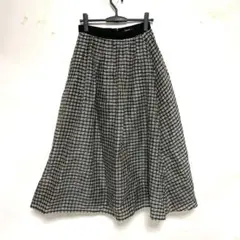 ebure エブール デニムライクウールサーキュラースカート - メルカリ