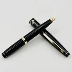 極美品 セーラー万年筆 21K 21金 ブラック ゴールド カートリッジ式 黒のサムネイル
