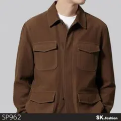 訳あり CERRUTI 1881 アウター 長袖 ミリタリーデザイン 多ポケット