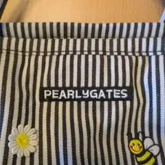 PEARLY GATES ストライプトートバッグのサムネイル