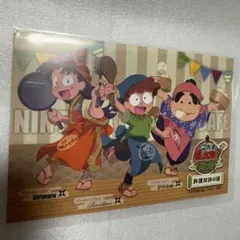 忍たま乱太郎 茶屋 ポストカード 乱太郎 きり丸 しんべヱ