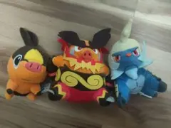 ポケモン　コロっとまんまるぬいぐるみ　進化　3種セット ポケモン コロっとまんまるぬいぐるみ 進化 3種セット - メルカリ