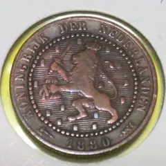 旧貨幣 ロシア帝国 銅貨1コペイカ(1900年) - メルカリ