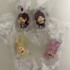 モンチッチ　めじるしアクセサリー2 モンチッチくん　チムタン　４種セット