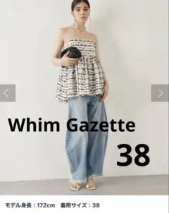 Whim Gazetteウィム ガゼットラインカーブDENIMのサムネイル