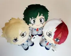 僕のヒーローアカデミア ちびぐるみ vol.3　3点セット