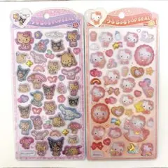 サンリオ うるちゅるポップシール ハローキティ 日焼け　2点セット　正規品