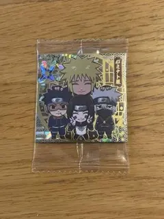 匿名配送 ナルト　ウエハース　シール　ミナト班　CR 忍界 2-31