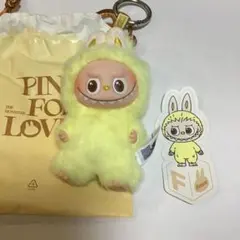 POPMART PIN FOR LOVE ぬいぐるみ ラブブ イニシャル F