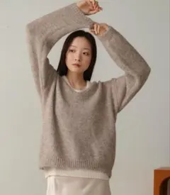 【Bab】タンク付きVネックニットプルオーバー