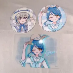 名探偵プリキュア！ 夏空フォトグラフ 缶バッジ 帆羽くれあ 引き絵柄