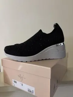 【新品】インソールスリッポン ラインストーン インソールスニーカー