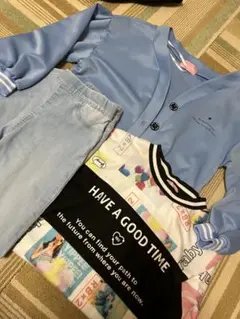 コーデセット 女の子 トップス パンツ カーディガン まとめ売り 春服