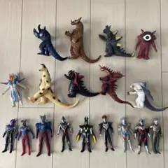 【セット売り】ウルトラマン　怪獣　ソフビ