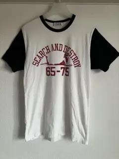 HYSTERIC GLAMOUR M Tシャツ ホワイト/ブラック ヒスガール