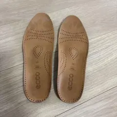 ECCO レザーインソール サイズ39