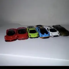 スーパーカー トミカ6台セット フェラーリ ランボルギーニ系」