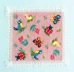 【新品未使用】フェイラー 近沢レース コラボ 限定品 ハンカチ 刺繍 ハイジ