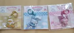 サンリオ　ぷっくりキーホルダー3個セット