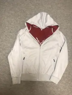 アサシンクリード2モデル/ホワイトパーカー/公式品中古/Mサイズ/ユニセックス アサシンクリード2モデル/ホワイトパーカー/公式品中古/Mサイズ/ユニ