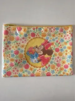 ディズニー　ミニーマウス フラットポーチ　第一生命
