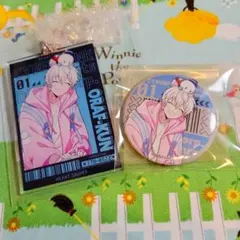 ドズル社 おらふくん アクリルキーホルダー＆缶バッジセット②☆★