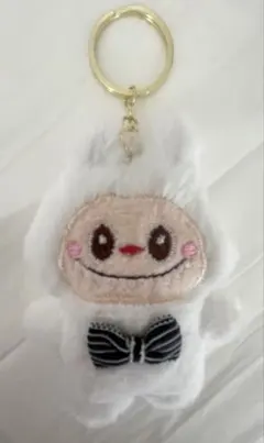 大人気ラブブぬいぐるみーホルダー白