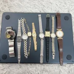 腕時計まとめ売り完全故障品部品取りリペア専用773g 状態悪いです