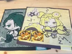 ポケモンセンターステッカー：ステッカーくじ2枚&ハンドタオル2枚セット：イーブイ