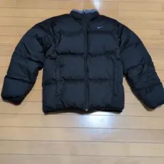 Nike ダウンジャケット 黒 グレー　リーバーシブル