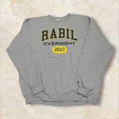 Champion RABIL スウェットトレーナー USメンズ裏起毛グレーXXL