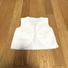 ホワイト フリース ベスト 2枚セット