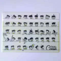 【鳥取 コナン探偵社限定】チケットフォルダ（コミックカバーイラスト）名探偵コナン