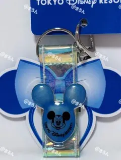 カチューシャホルダー バルーン ブルー ミッキー ディズニー リゾート限定