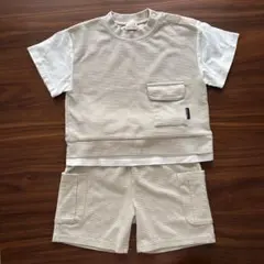 Tシャツ ショートパンツ petit main プティマイン セットアップのサムネイル