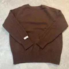 ニット ブラウン