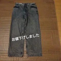 ZARA バギー デニムパンツ ブラック サイズ31(eur 40) M