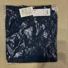 【UNIQLO】エクストラファインメリノ Vネックセーター 青 メンズ M