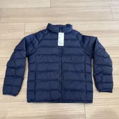 UNIQLO ライトウォームパデットジャケット 140 ネイビー