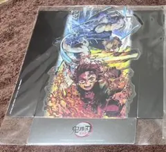 未開封　鬼滅の刃 無限列車編 入場者特典 第3弾 キービジュアルクリアスタンド